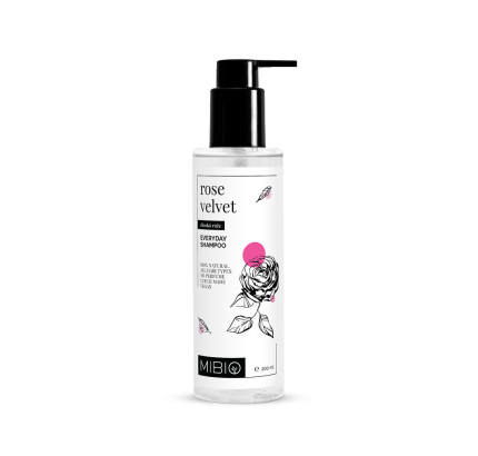 MIBIO Rose velvet, harmonizující šampon